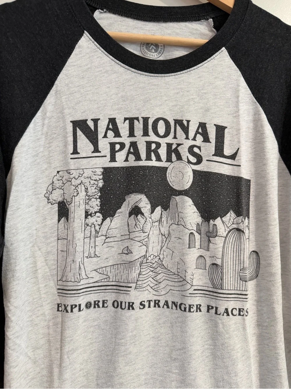 Parks Project National Park Raglan Tee Size Medium - Picture 2 of 6